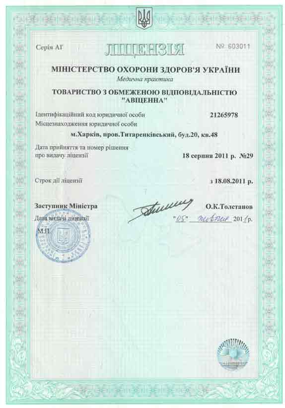 Лицензия